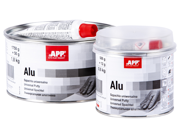 APP ALU - Aluminiumspachtel mit Härter; 1,80 kg Dose